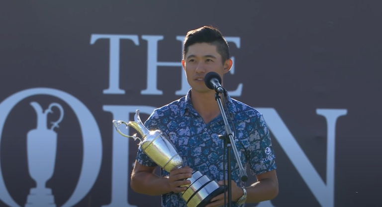 Collin Morikawa 2021 Open Championship Winner
